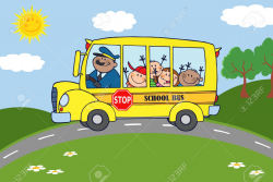 28+ Collection of School Picnic Bus Clipart | High quality, free ...