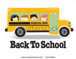Back To School bus w/ kids | Clipart Panda - Free Clipart Images