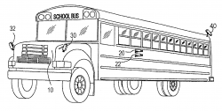 Free School Bus Clipart Black and White Image - 6017, School Bus ...