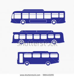 Purple bus clipart collection