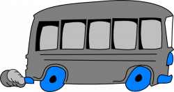 Gray School Bus Clip Art at Clker.com - vector clip art online ...