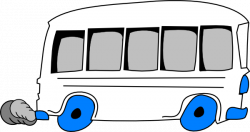 White School Bus Clip Art at Clker.com - vector clip art online ...