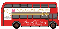 Royal Wedding Afternoon Tea Bus Tour – B Bakery & Debretts