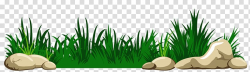 Grass with Rocks , animated green grass transparent ...