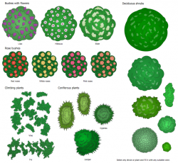 Design Elements — Bushes and Trees (bushes) | PAINTING | Pinterest ...