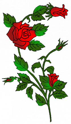 Flowers Clip Art by Phillip Martin, Rose