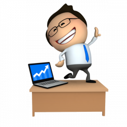 Happy successful business 3D Cartoon Guy | Free PNG images from ...