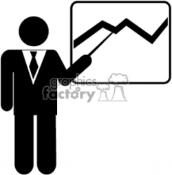 Business Black And White Clipart