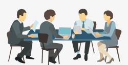 Business People Meeting, Business, Business Meeting, Office PNG ...