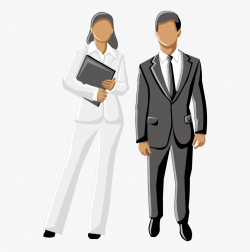 Men Clipart Business Woman - Free Clip Art Business Man And ...