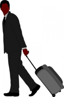 Free Business Travel Clipart Image 0515-1005-3122-0348 | Business ...