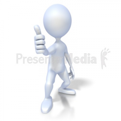 Stick Figure Thumbs Up - Business and Finance - Great Clipart for ...