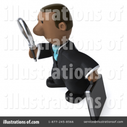 African American Businessman Clipart #220525 - Illustration by Julos