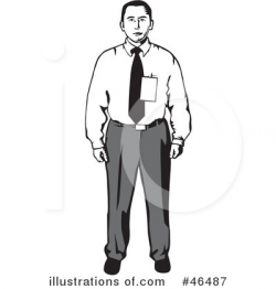 Businessman Clipart #46487 - Illustration by David Rey