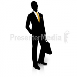Businessman Silhouette Pocket - Presentation Clipart - Great Clipart ...