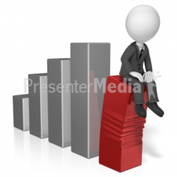 Businessman Sit On Graph - Presentation Clipart - Great Clipart for ...