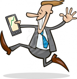 Happy Business Man Clipart