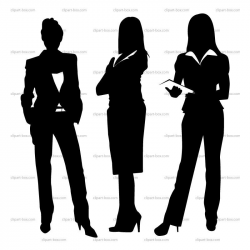 Businesswoman Clipart Black And White | https://momogicars.com