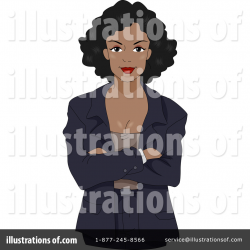 Businesswoman Clipart #1054780 - Illustration by BNP Design Studio