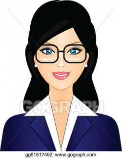 Vector Art - Businesswoman. Clipart Drawing gg61517492 - GoGraph