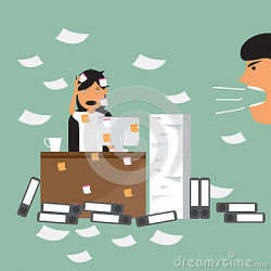 businesswoman clipart with the work boss - Clipground