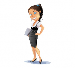 Business Woman Character - Vector Freebie! | Female Vector ...