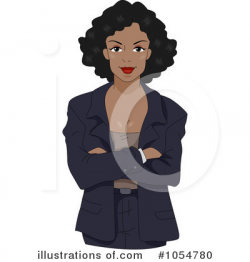 Businesswoman Clipart #1054780 - Illustration by BNP Design ...