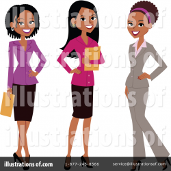 Businesswomen Clipart #1074972 - Illustration by Monica