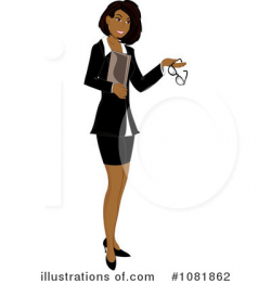 Businesswoman Clipart #1081862 - Illustration by Pams Clipart
