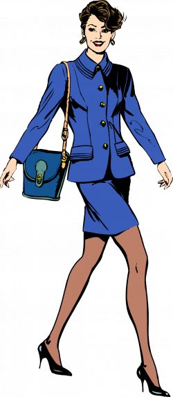 Clipart - Business woman