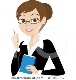 Businesswoman Clipart #1150867 - Illustration by Rosie Piter