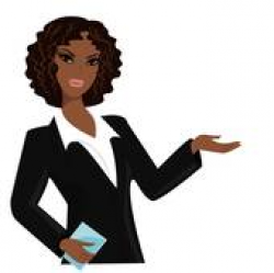 African American Woman Clip Art - Royalty Free - GoGraph