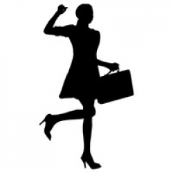 Businesswoman Silhouette at GetDrawings.com | Free for personal use ...