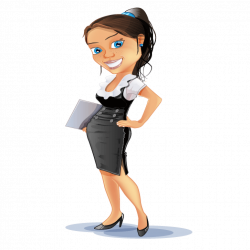 Businessperson Cartoon Clip art - business woman 1024*1024 ...