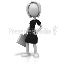 Business Woman Pose - Business and Finance - Great Clipart for ...