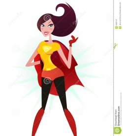 Superwoman Flying | Clipart Panda - Free Clipart Images