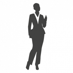 Businessman happy silhouette - Transparent PNG & SVG vector