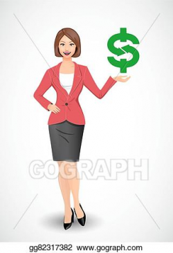 Vector Art - Businesswomen - woman as manager. Clipart Drawing ...