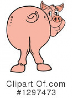 Pig Butt Clipart #1 - 7 Royalty-Free (RF) Illustrations