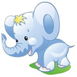 Cute Baby Elephant Cute Cartoon Clip Art Images. All Images Are On A ...