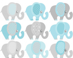Elephant graphics | Etsy