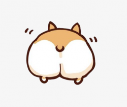 Corgi Ass, Brown, Butt, Corgi PNG Image and Clipart for Free Download