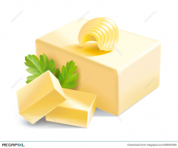 Butter Illustration Illustration 58056365 - Megapixl