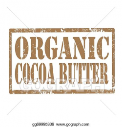Clip Art Vector - Cocoa butter-stamp. Stock EPS gg69995336 - GoGraph