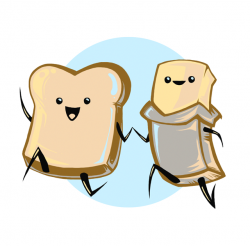 28+ Collection of Bread And Butter Clipart | High quality, free ...