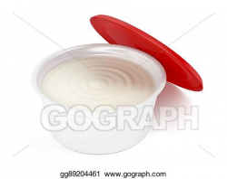 Stock Illustration - Margarine, butter or cream cheese. Clip Art ...
