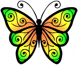Clipart Butterfly 4 Free Stock Photo - Public Domain Pictures
