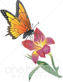 Clip Art Butterfly | Wedding Bird and Butterfly Clipart