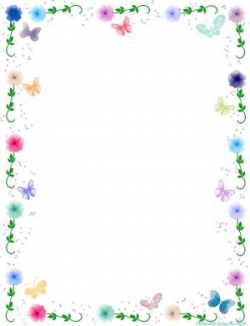 butterfly clipart border 10 | Clipart Station
