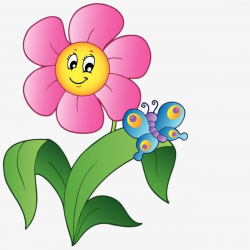 Flowers And Butterflies Clipart Images - FLOWER CLIPARTS